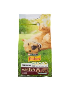 Purina Friskies NutriSoft Cibo Secco per Cani con Manzo...