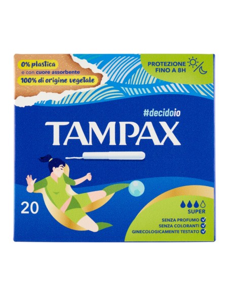 offerta Tampax Blue Box Super Assorbenti Interni 20 Pz