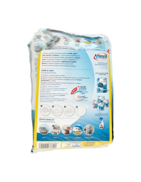 offerta Ariasana Ricarica in Sali per Assorbiumidità Inodore 2+1 Omaggio