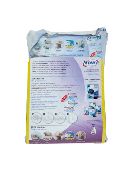offerta Ariasana Ricarica in Sali per Assorbiumidità Fragranza Lavanda 2+1 Omaggio