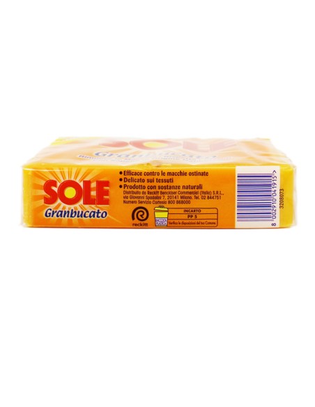 offerta Sole Sapone Giallo Granbucato Ideale per Pretrattare 2 Pezzi