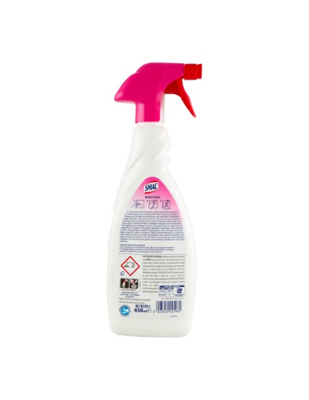 offerta Smac Spray Sgrassatore con Candeggina Igienizza e Smacchia 650 ml