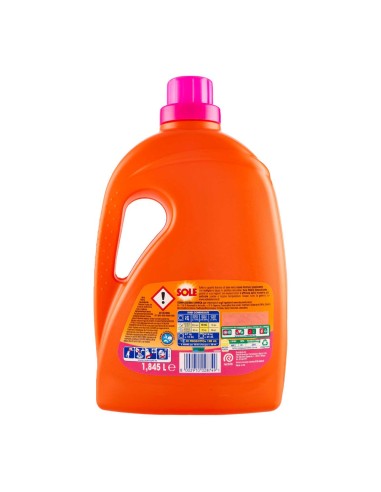 offerta Sole Potere Smacchiante Detersivo Liquido Lavatrice Efficace su Macchie Ostinate 41 Lavaggi