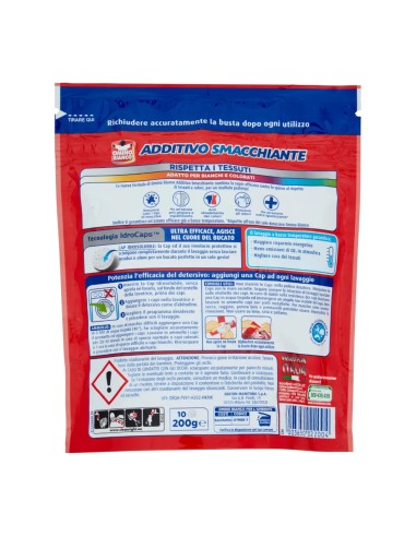 offerta Omino Bianco Additivo Smacchiante IdroCaps 5 Azioni 10 Caps