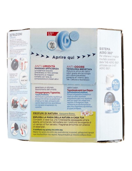 offerta Ariasana Ricariche Tab Aero 360. Assorbiumidità Fragranza Fiori di Campo 2 Pz 