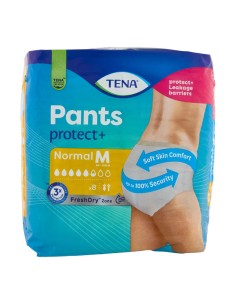 Tena Pants Procter+ Normal Mutandina Assorbente Elasticizzata Monouso Taglia M 8 Pz