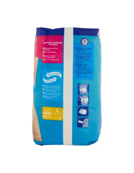 offerta Tena Pants Procter+ Normal Mutandina Assorbente Elasticizzata Monouso Taglia L 7 Pz