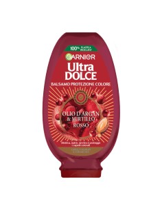 Garnier Ultra Dolce Balsamo Protezione Colore con Olio d'Argan e Mirtillo Rosso 200 ml
