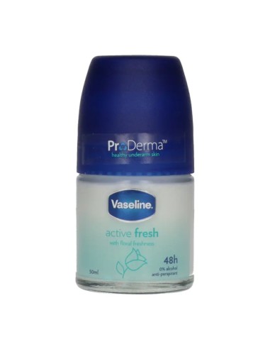 offerta Vaseline Deodorante Roll-On Active Fresh Fragranza Freschezza di Fiori 50 ml