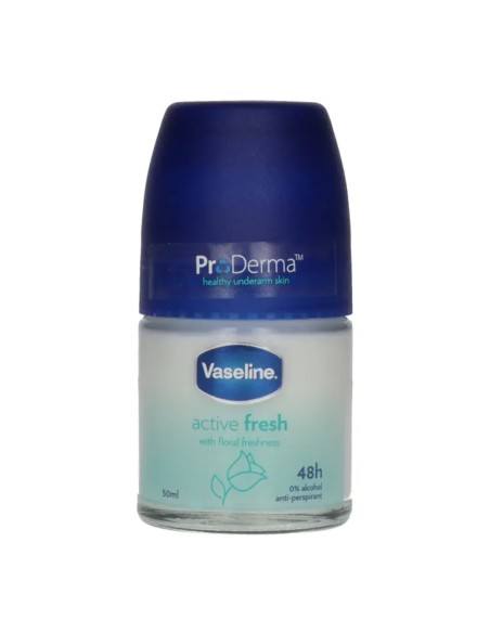 offerta Vaseline Deodorante Roll-On Active Fresh Fragranza Freschezza di Fiori 50 ml