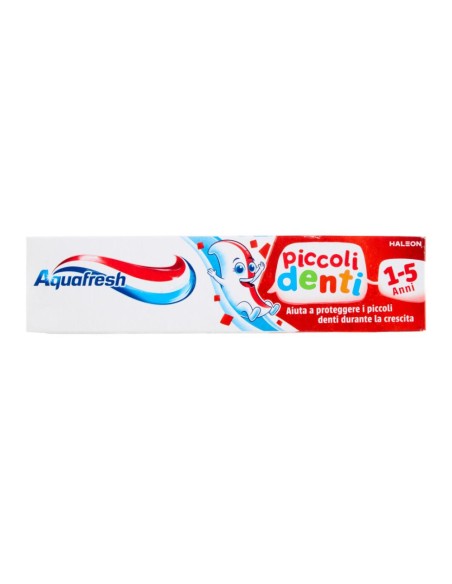 offerta Aquafresh Dentifricio Piccoli Denti 1-5 Anni Protezione 24h dagli Acidi degli Zuccheri 50 ml