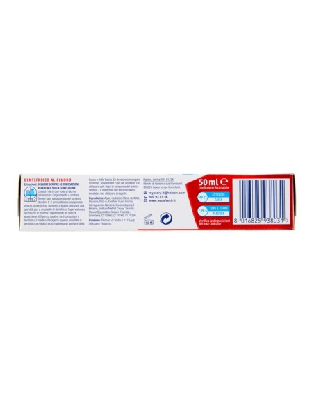 offerta Aquafresh Dentifricio Piccoli Denti 1-5 Anni Protezione 24h dagli Acidi degli Zuccheri 50 ml
