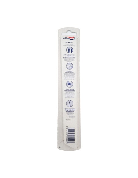 offerta Aquafresh Spazzolino Dynamic Testina con Setole Medie di Differenti Lunghezze 1 Pz
