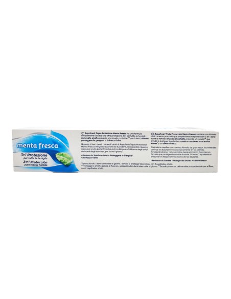 offerta Aquafresh Dentifricio Tripla Protezione Gusto Menta Fresca 125 ml