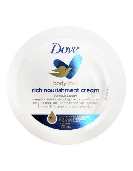 offerta Dove Crema Corpo Intensiva per Pelli Secche 72h di Idratazione 75 ml