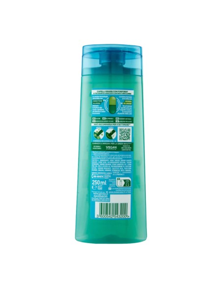 offerta Garnier Fructis Shampoo Anti Forfora Citrus Detox con Scorza di Limone 250 ml