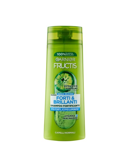 offerta Garnier Fructis Shampoo Fortificante Forti & Brillanti con Estratto di Pompelmo 250 ml