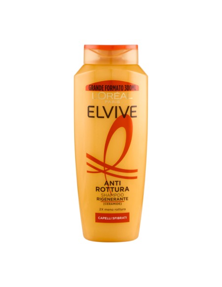 offerta L'Oreal Paris Elvive Shampoo Rigenerante Anti-Rottura Capelli Sfibrati 300 ml