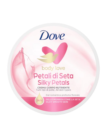 offerta Dove Body Love Petali di Seta Crema Corpo Nutriente Profumo Floreale 300 ml