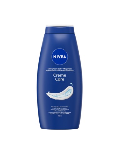 offerta Nivea Creme Care Bagno Schiuma pH Neutro con Oli Nutrienti 750 ml
