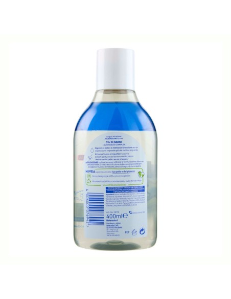offerta Nivea Acqua Micellare Rigenerante Viso Occhi Labbra +5% di Siero 400 ml