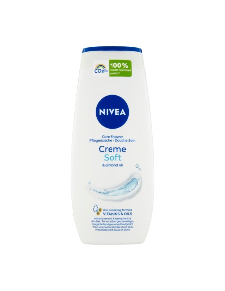 offerta Nivea Care Creme Soft Doccia Gel Olio di Mandorla Vitamine C ed E 250 ml