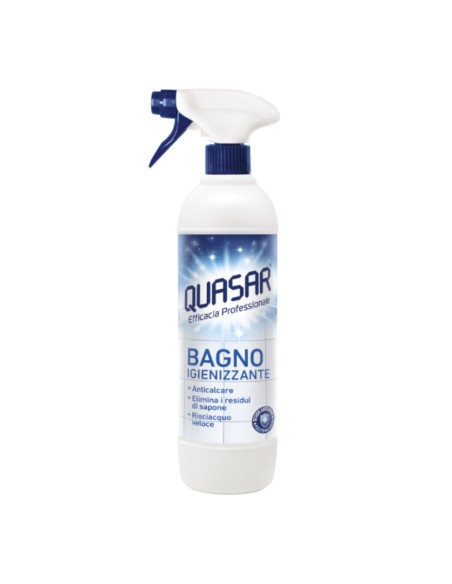 offerta Quasar Spray Bagno Igienizzante Anticalcare Efficacia Professionale 580 ml