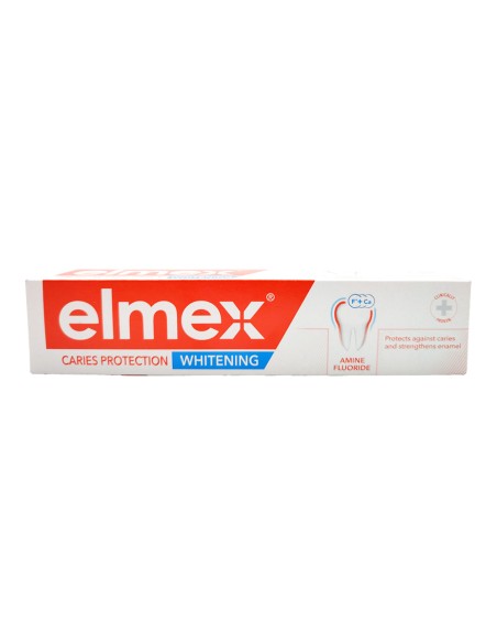 offerta Elmex Protezione Carie Whitening Dentifricio Sbiancante 75 ml