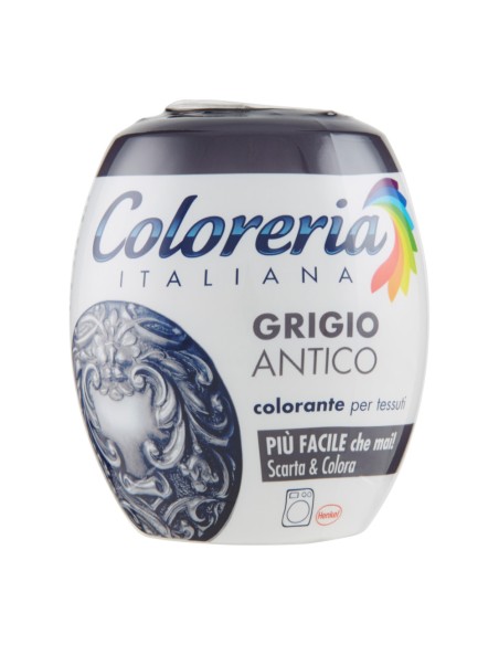 offerta Coloreria Italiana Colorante per Tessuti Grigio Antico 350 g
