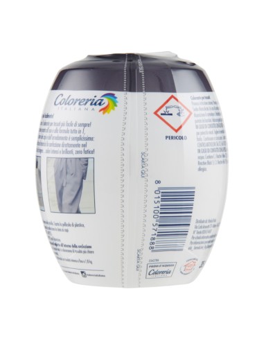 offerta Coloreria Italiana Colorante per Tessuti Grigio Antico 350 g