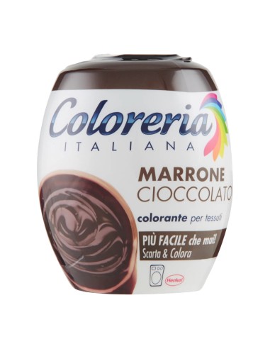 offerta Coloreria Italiana Colorante per Tessuti Marrone Cioccolato 350 g