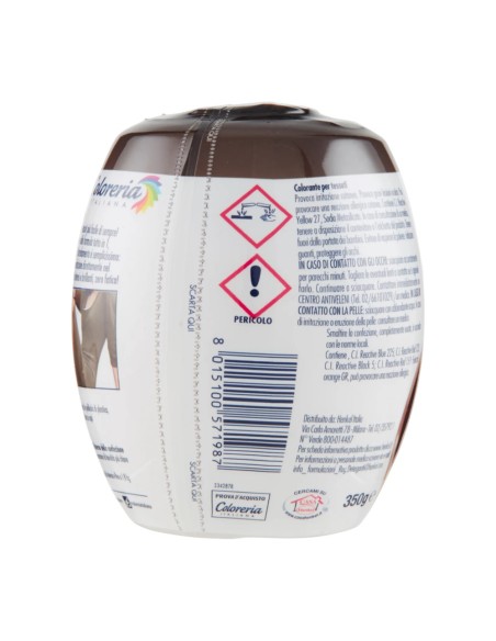 offerta Coloreria Italiana Colorante per Tessuti Marrone Cioccolato 350 g