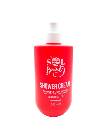 offerta Sol Beauty Doccia Crema Fragranza Anguria con Acido Lattico e Acido Salicilico 500 ml