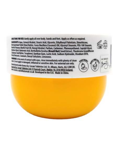 offerta Summer Beauty Crema Corpo Rassodante e Levigante Caramello Salato e Vaniglia 220 ml