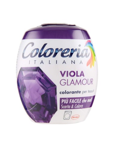 offerta Coloreria Italiana Colorante per Tessuti Viola Glamour 350 g