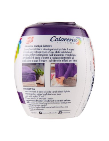 offerta Coloreria Italiana Colorante per Tessuti Viola Glamour 350 g