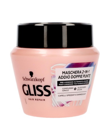 offerta Schwarzkopf Gliss Hair Repair Maschera 2in1 Addio Doppie Punte 400 ml
