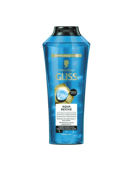 offerta Schwarzkopf Gliss Shampoo Aqua Revive per Capelli da Normali a Secchi 400 ml