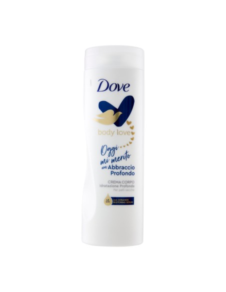 offerta Dove Body Love Crema Corpo Abbraccio Profondo Idratazione Profonda 400 ml