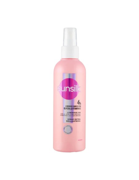offerta Sunsilk Luminos 100 Spray Extra Brillantezza 4% Luminous Complex Glycol & Vitamina C 200 ml