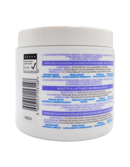 offerta Mixa Panthenol Comfort Crema Lenitiva e Idratante 400 ml