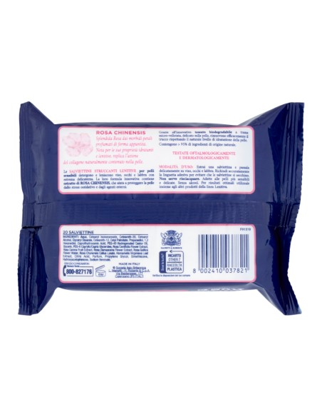 offerta Acqua alle Rose Salviettine Struccanti Lenitive Viso Occhi e Labbra Pelli Sensibili 20 Pz