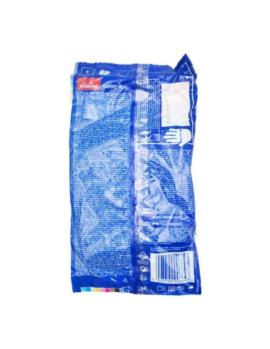 offerta Vileda Dermo Plus Guanti Senza Lattice Interno in Cotone Taglia Piccola S
