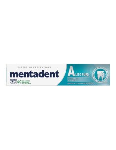 Mentadent Dentifricio Alito Puro Freschezza a Lungo Antibatterico 75 ml