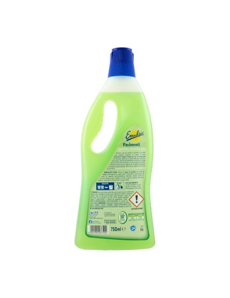 offerta Emulsio Pavimenti Detergente Doppia Fragranza Fiori di Limone e Camelia 750 ml