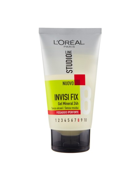offerta Studio Line Invisible Fix Gel Mineral 24h Senza Acool Fissaggio Iper-Forte 150 ml