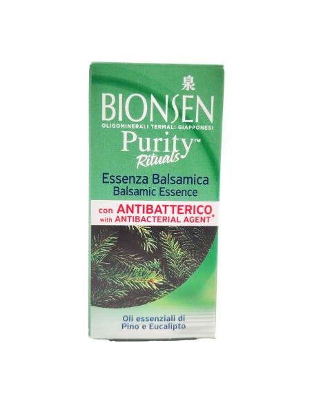 offerta Bionsen Purity Rituals Essenza Balsamica Effetto Antibatterico Oli Essenziali Pino e Eucalipto 10 ml 