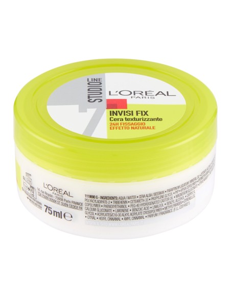 offerta Studio Line Invisi FIx Cera Texturizzante 24H Fissaggio Effetto Naturale 75 ml
