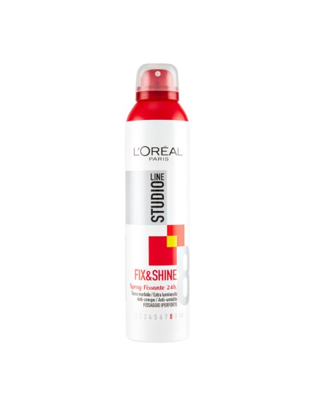 offerta Studio Line Fix&Schine Spray Fissante 24H Anti-Crespo Fissaggio Iper-Forte 150 ml