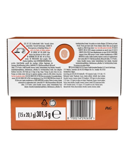offerta Lenor Pods All in 1 Detersivo in Capsule per Capi Colorati Fragranza Fiori di Arancio 15 pods